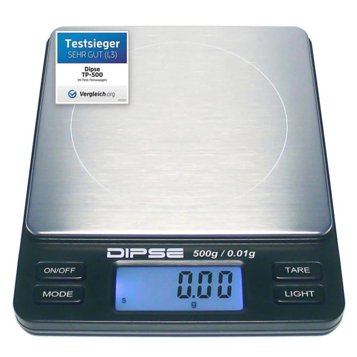 Digitalwaage DIPSE TP-Serie 500g / 0,01g DIPSE